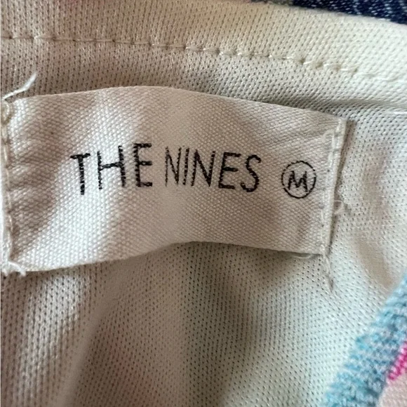 The Nines Multi Color Stripe Romper Size M Women NWOT - Picture 10 of 11